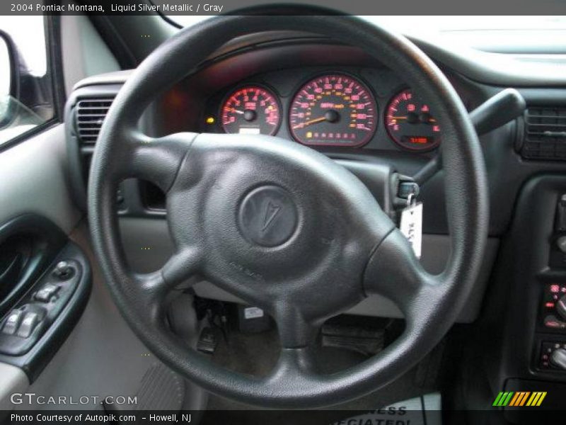 Liquid Silver Metallic / Gray 2004 Pontiac Montana