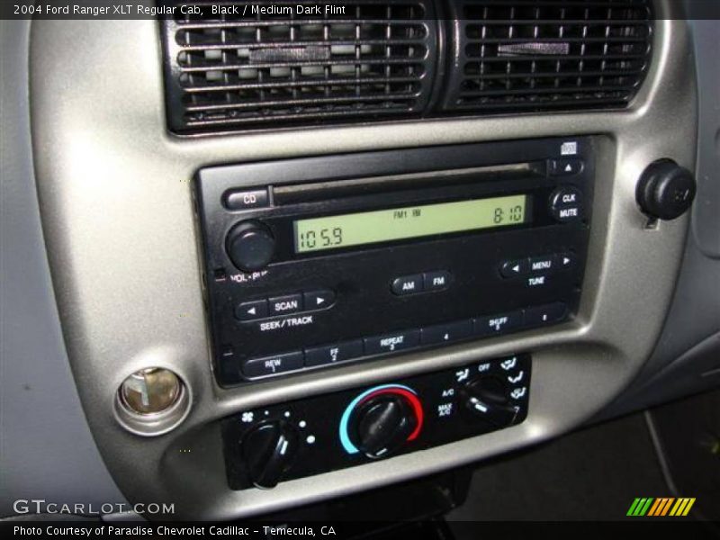 Black / Medium Dark Flint 2004 Ford Ranger XLT Regular Cab