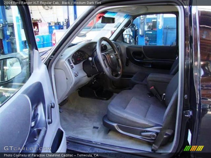 Black / Medium Dark Flint 2004 Ford Ranger XLT Regular Cab