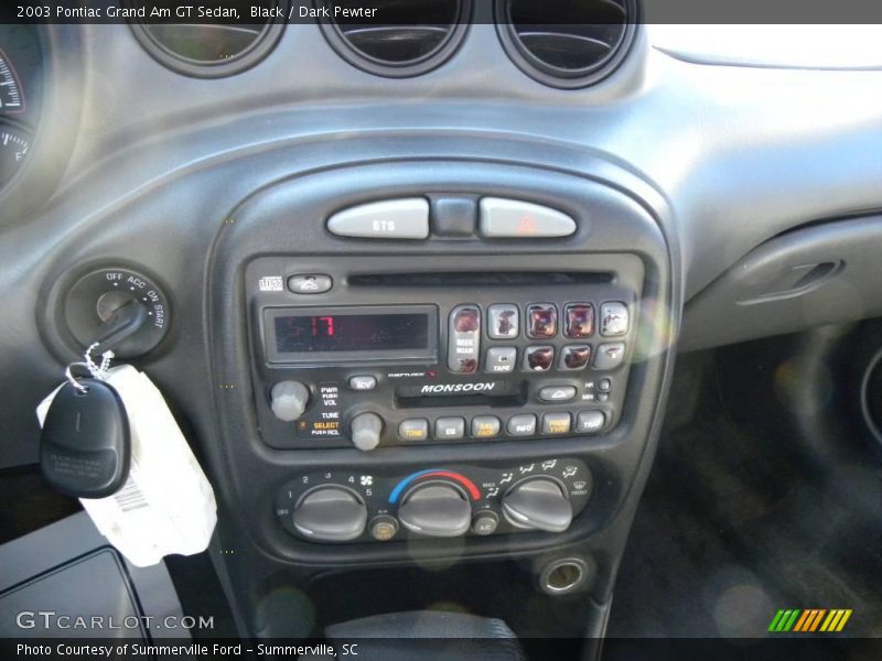 Black / Dark Pewter 2003 Pontiac Grand Am GT Sedan