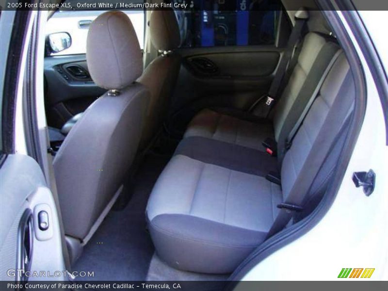 Oxford White / Medium/Dark Flint Grey 2005 Ford Escape XLS