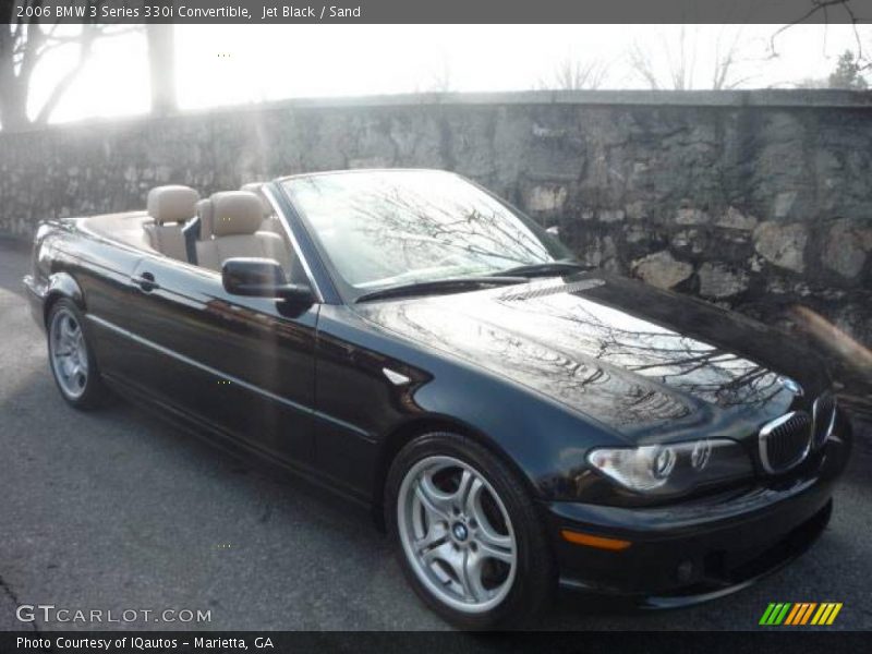 Jet Black / Sand 2006 BMW 3 Series 330i Convertible