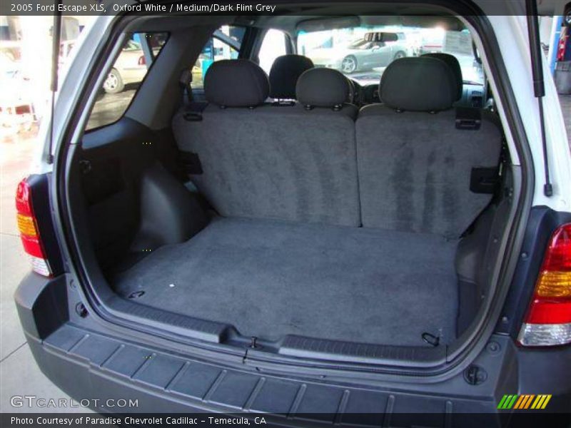 Oxford White / Medium/Dark Flint Grey 2005 Ford Escape XLS