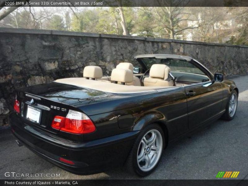 Jet Black / Sand 2006 BMW 3 Series 330i Convertible