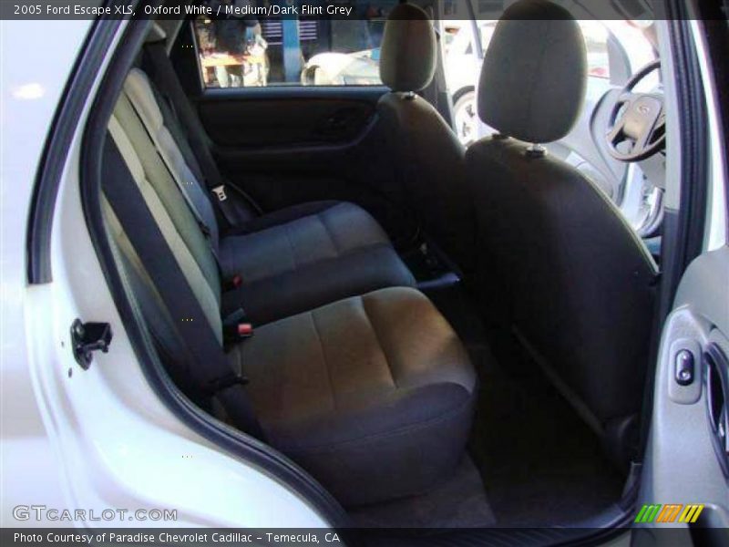 Oxford White / Medium/Dark Flint Grey 2005 Ford Escape XLS