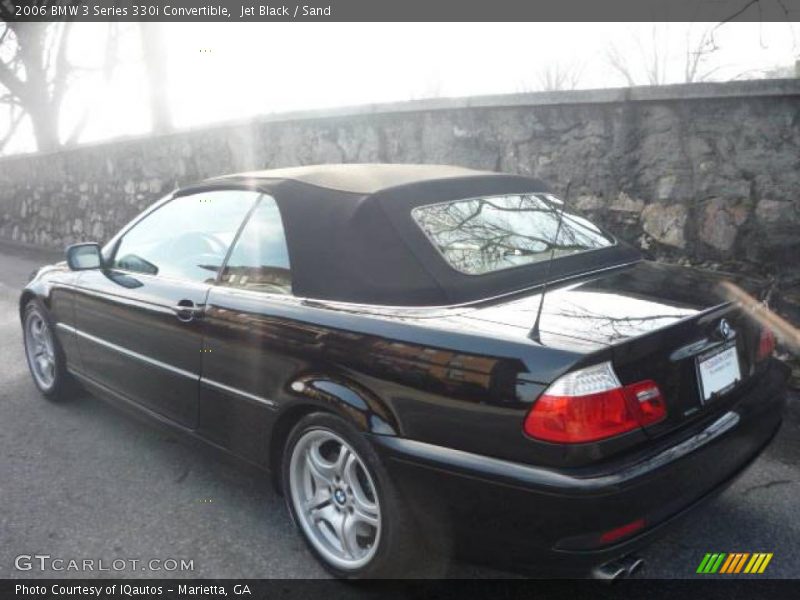 Jet Black / Sand 2006 BMW 3 Series 330i Convertible