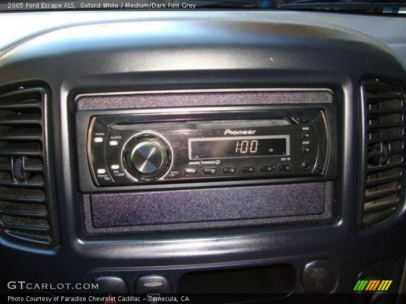 Oxford White / Medium/Dark Flint Grey 2005 Ford Escape XLS