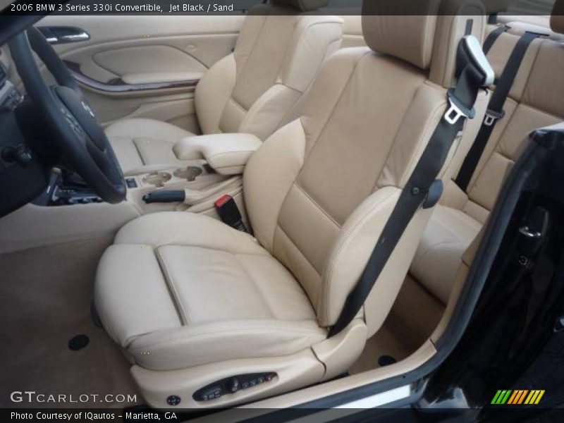Jet Black / Sand 2006 BMW 3 Series 330i Convertible