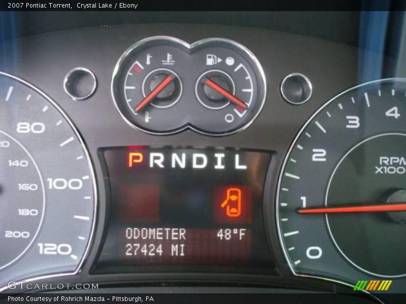Crystal Lake / Ebony 2007 Pontiac Torrent
