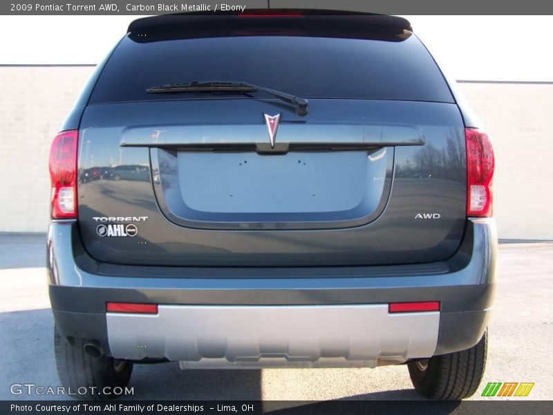 Carbon Black Metallic / Ebony 2009 Pontiac Torrent AWD