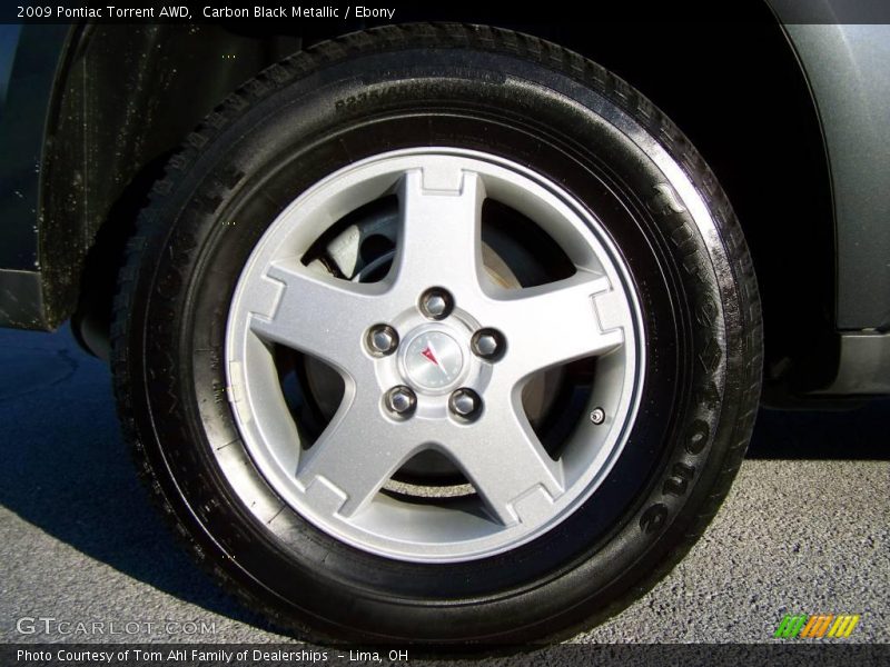 Carbon Black Metallic / Ebony 2009 Pontiac Torrent AWD