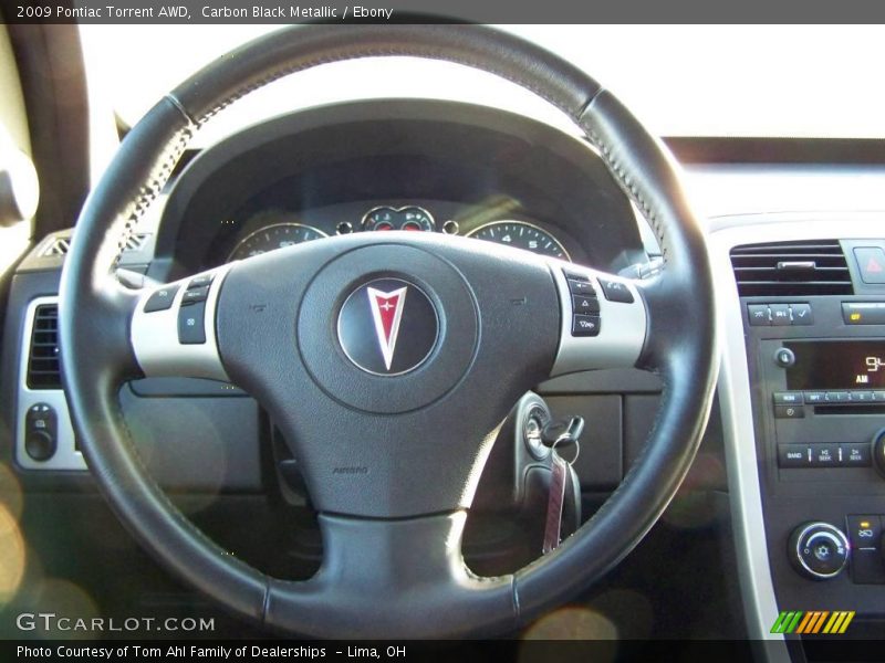 Carbon Black Metallic / Ebony 2009 Pontiac Torrent AWD