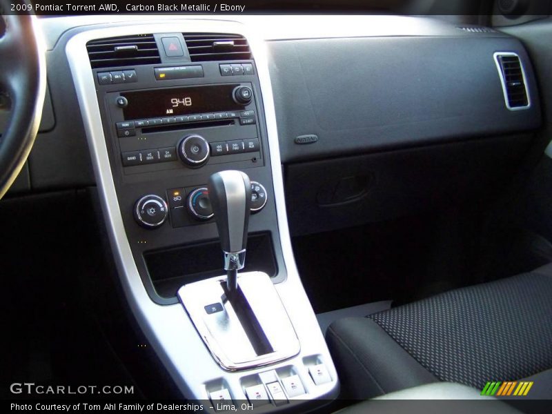 Carbon Black Metallic / Ebony 2009 Pontiac Torrent AWD
