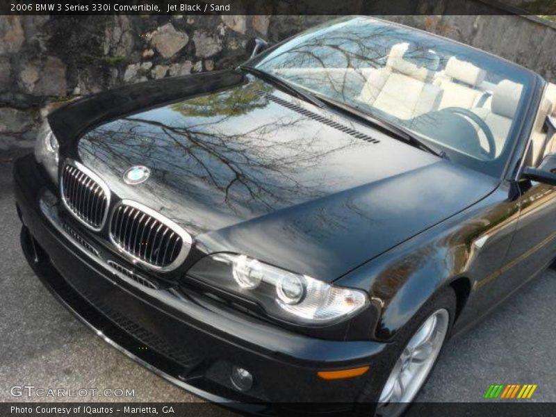 Jet Black / Sand 2006 BMW 3 Series 330i Convertible