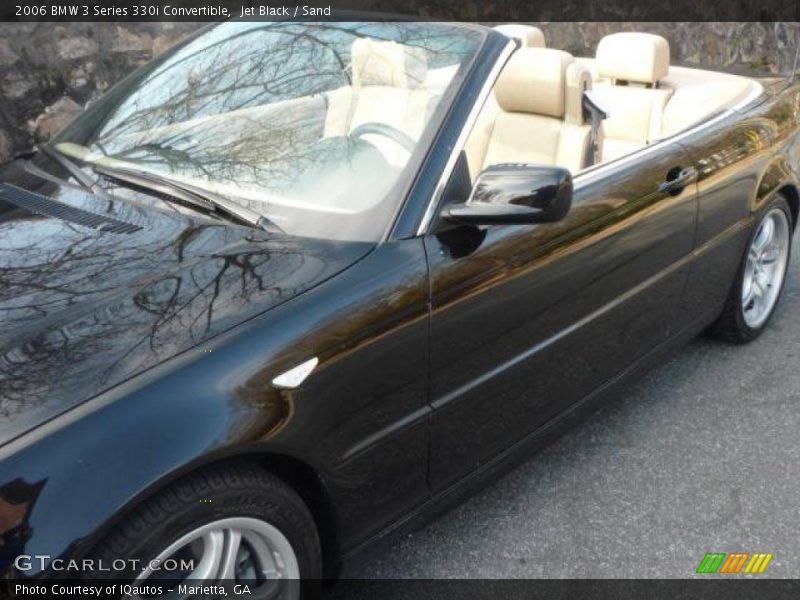 Jet Black / Sand 2006 BMW 3 Series 330i Convertible