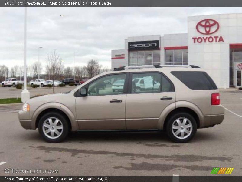 Pueblo Gold Metallic / Pebble Beige 2006 Ford Freestyle SE