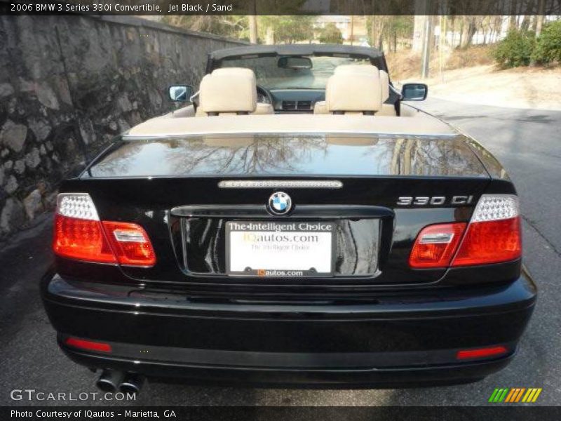 Jet Black / Sand 2006 BMW 3 Series 330i Convertible