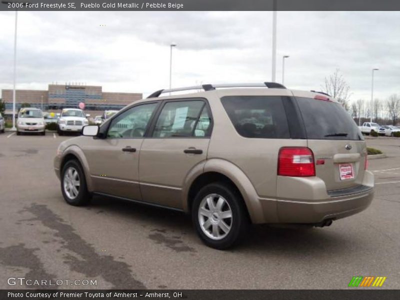 Pueblo Gold Metallic / Pebble Beige 2006 Ford Freestyle SE