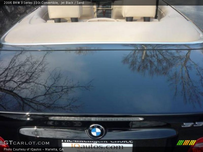 Jet Black / Sand 2006 BMW 3 Series 330i Convertible