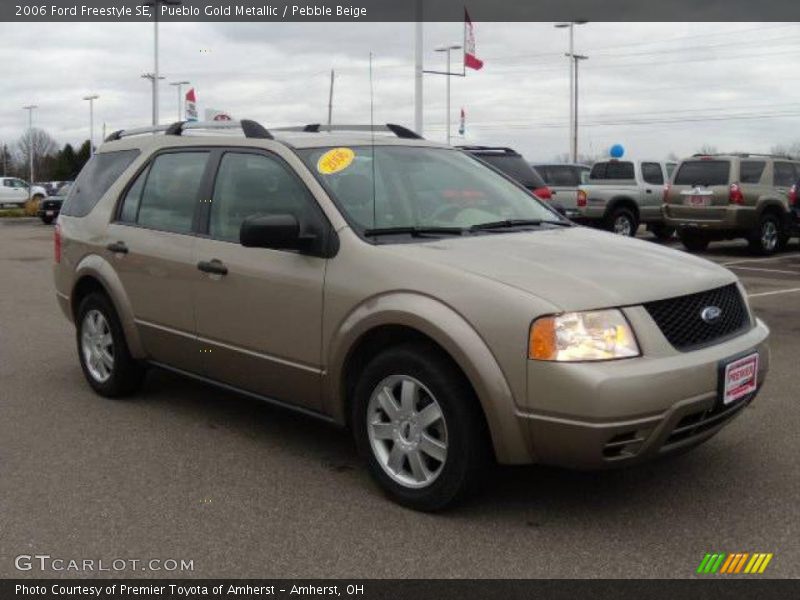 Pueblo Gold Metallic / Pebble Beige 2006 Ford Freestyle SE