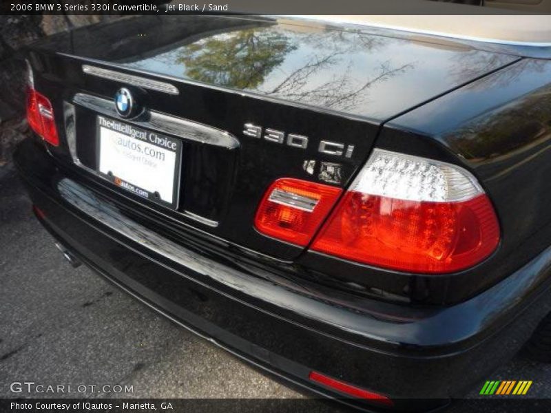 Jet Black / Sand 2006 BMW 3 Series 330i Convertible