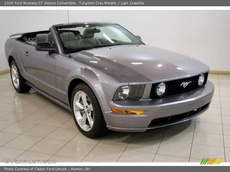 Tungsten Grey Metallic / Light Graphite 2006 Ford Mustang GT Deluxe Convertible