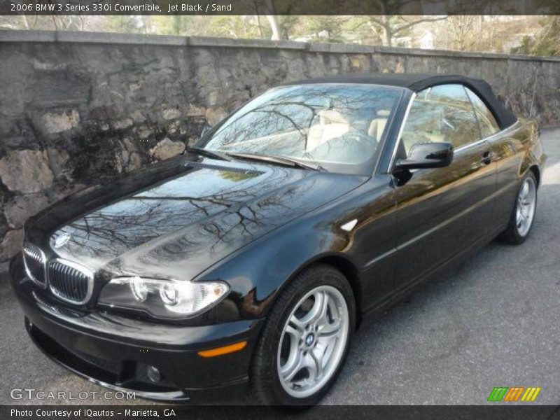 Jet Black / Sand 2006 BMW 3 Series 330i Convertible