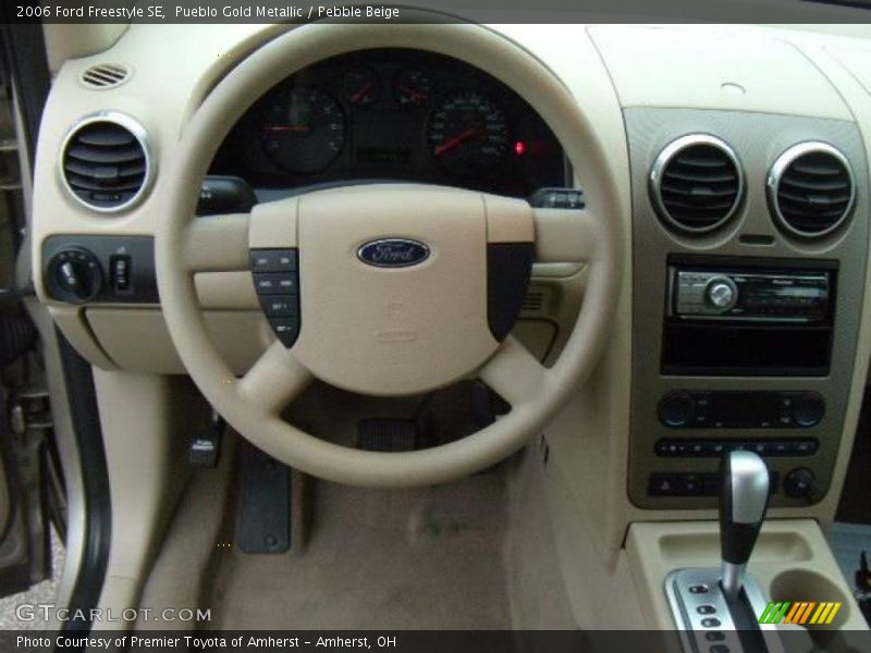 Pueblo Gold Metallic / Pebble Beige 2006 Ford Freestyle SE