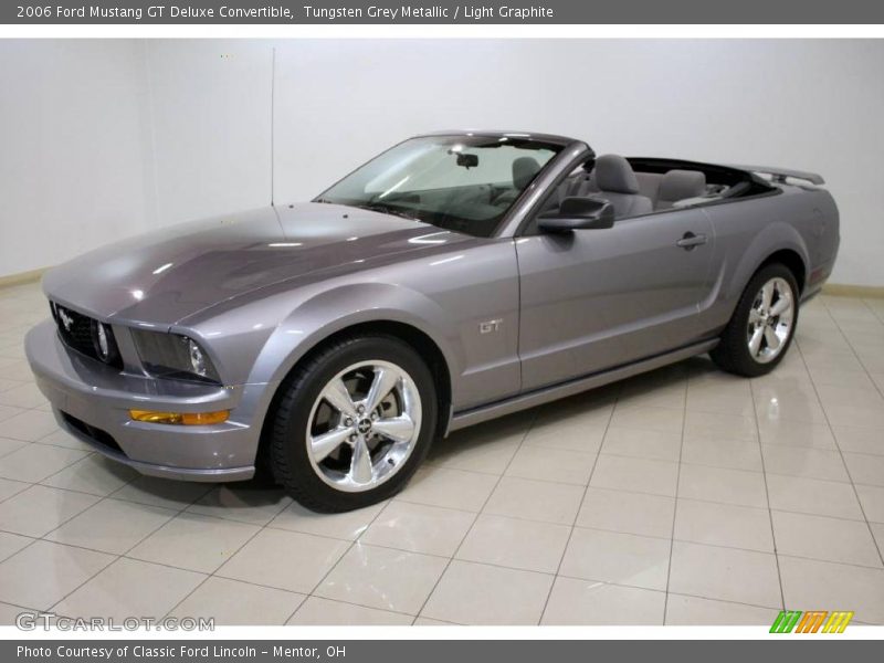 Tungsten Grey Metallic / Light Graphite 2006 Ford Mustang GT Deluxe Convertible