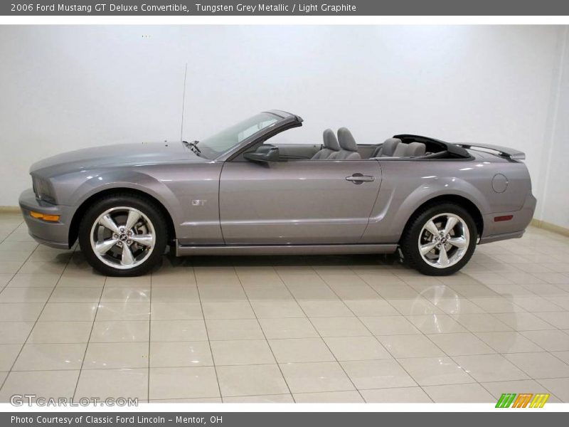 Tungsten Grey Metallic / Light Graphite 2006 Ford Mustang GT Deluxe Convertible