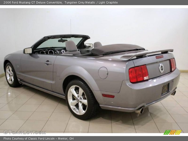 Tungsten Grey Metallic / Light Graphite 2006 Ford Mustang GT Deluxe Convertible