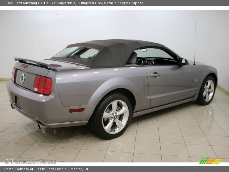 Tungsten Grey Metallic / Light Graphite 2006 Ford Mustang GT Deluxe Convertible