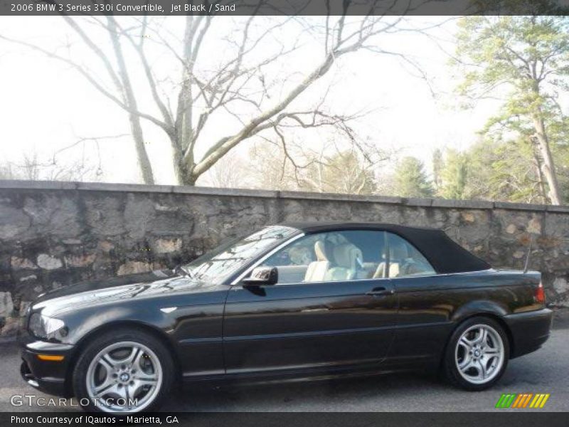 Jet Black / Sand 2006 BMW 3 Series 330i Convertible