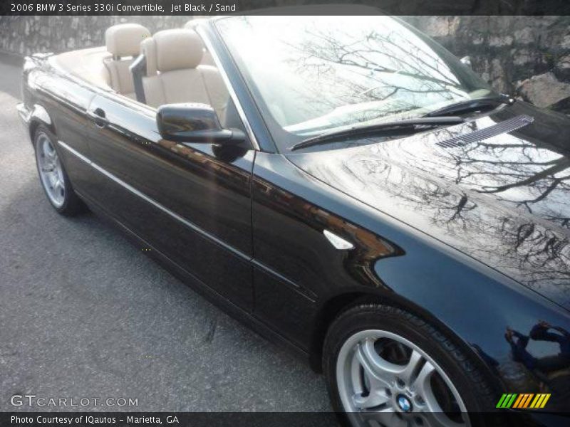Jet Black / Sand 2006 BMW 3 Series 330i Convertible
