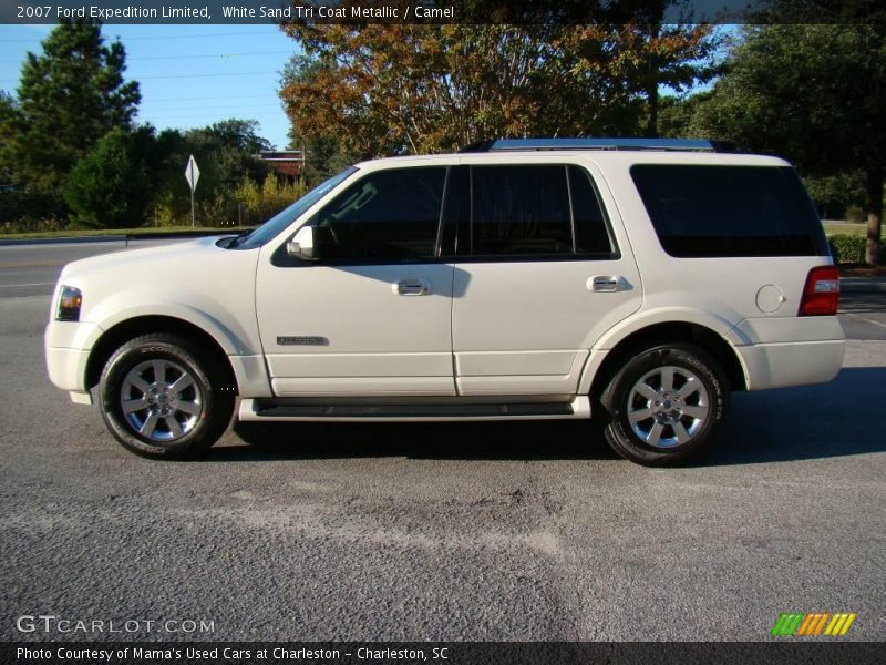 White Sand Tri Coat Metallic / Camel 2007 Ford Expedition Limited