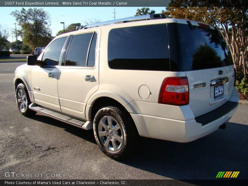 White Sand Tri Coat Metallic / Camel 2007 Ford Expedition Limited