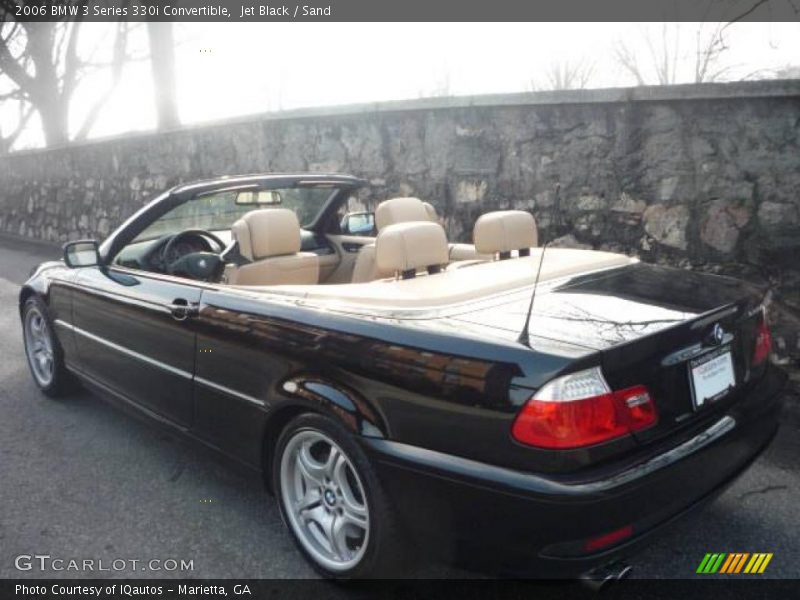 Jet Black / Sand 2006 BMW 3 Series 330i Convertible
