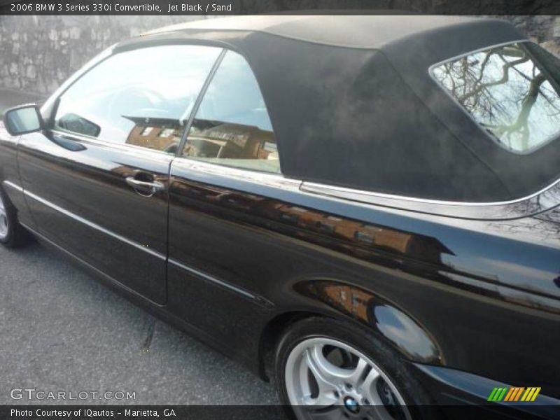 Jet Black / Sand 2006 BMW 3 Series 330i Convertible