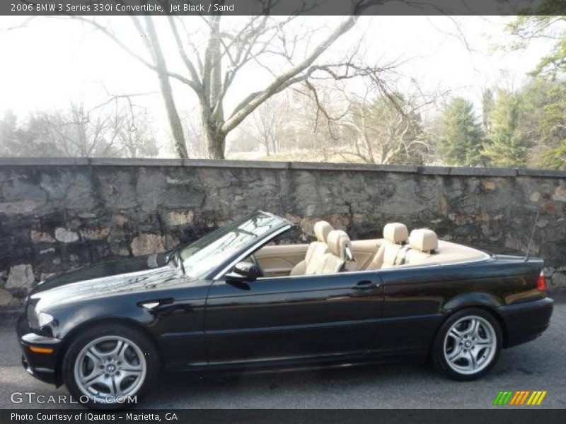 Jet Black / Sand 2006 BMW 3 Series 330i Convertible