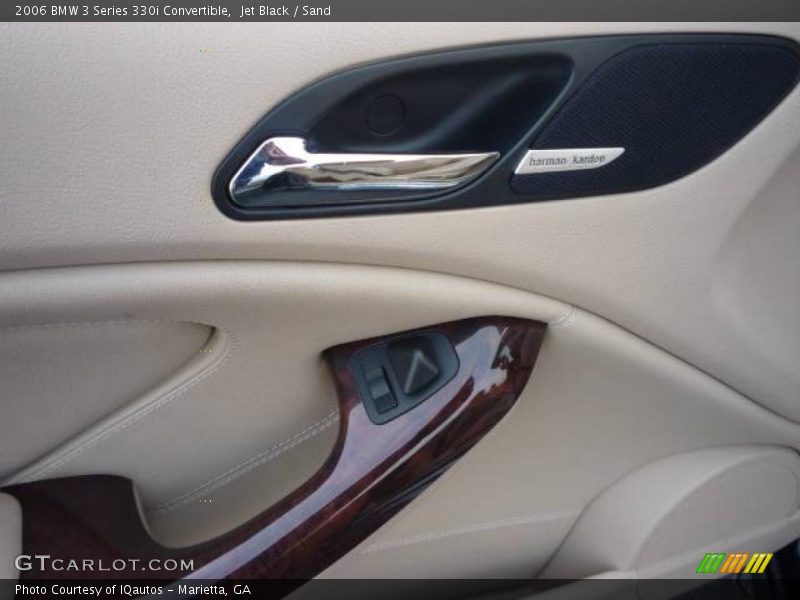 Jet Black / Sand 2006 BMW 3 Series 330i Convertible