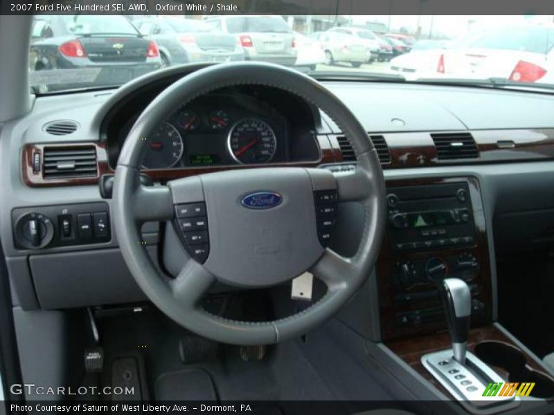 Oxford White / Shale 2007 Ford Five Hundred SEL AWD