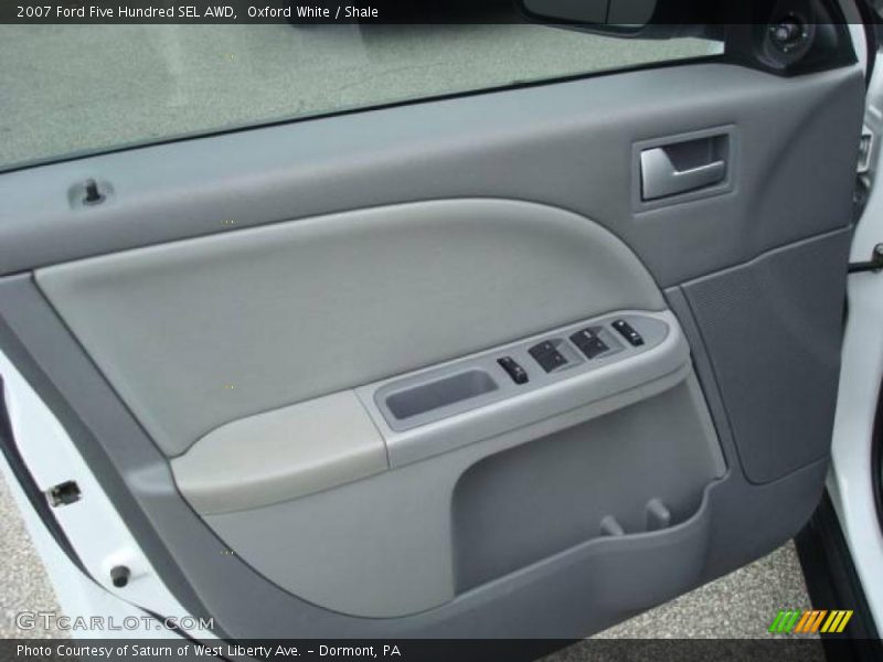 Oxford White / Shale 2007 Ford Five Hundred SEL AWD