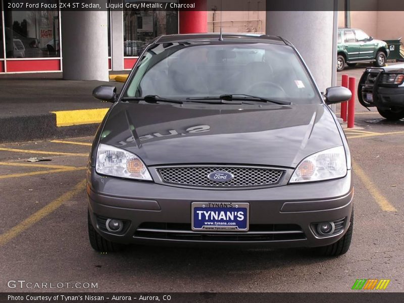 Liquid Grey Metallic / Charcoal 2007 Ford Focus ZX4 ST Sedan