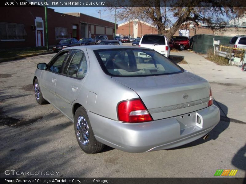 Platinum Metallic / Dusk Gray 2000 Nissan Altima GXE