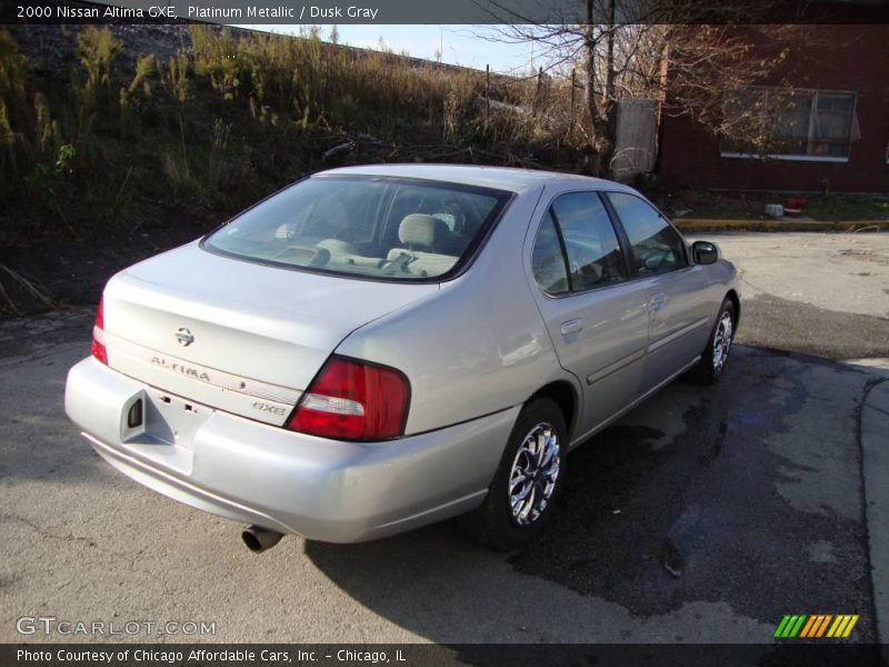 Platinum Metallic / Dusk Gray 2000 Nissan Altima GXE