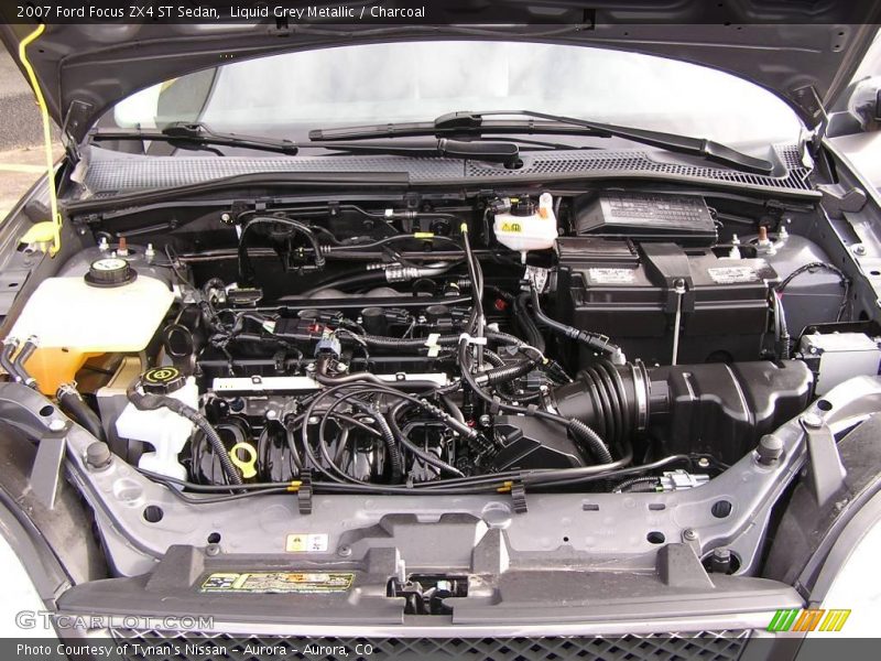 Liquid Grey Metallic / Charcoal 2007 Ford Focus ZX4 ST Sedan