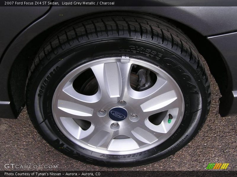 Liquid Grey Metallic / Charcoal 2007 Ford Focus ZX4 ST Sedan