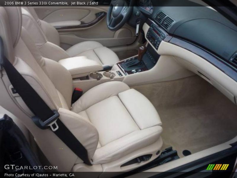Jet Black / Sand 2006 BMW 3 Series 330i Convertible