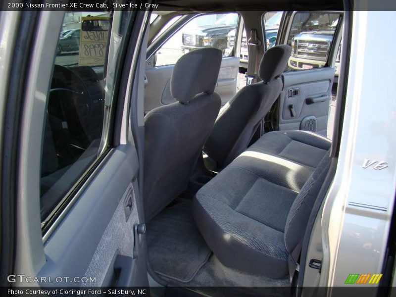 Silver Ice / Gray 2000 Nissan Frontier XE Crew Cab