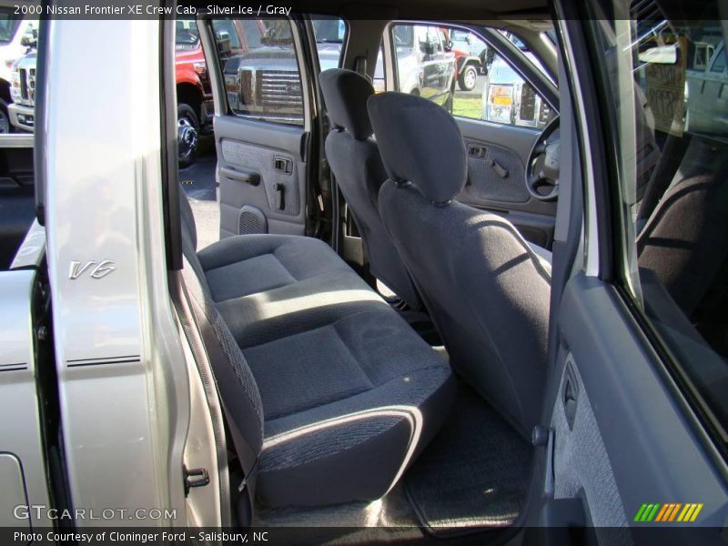 Silver Ice / Gray 2000 Nissan Frontier XE Crew Cab